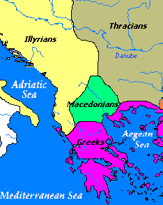 Illyrian map