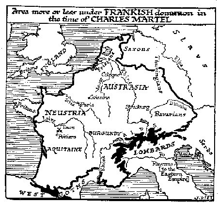 Map of Frankish Kingdom
